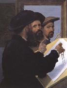 Giovanni Battista Paggi, Self-Portrait with an Architect Friend